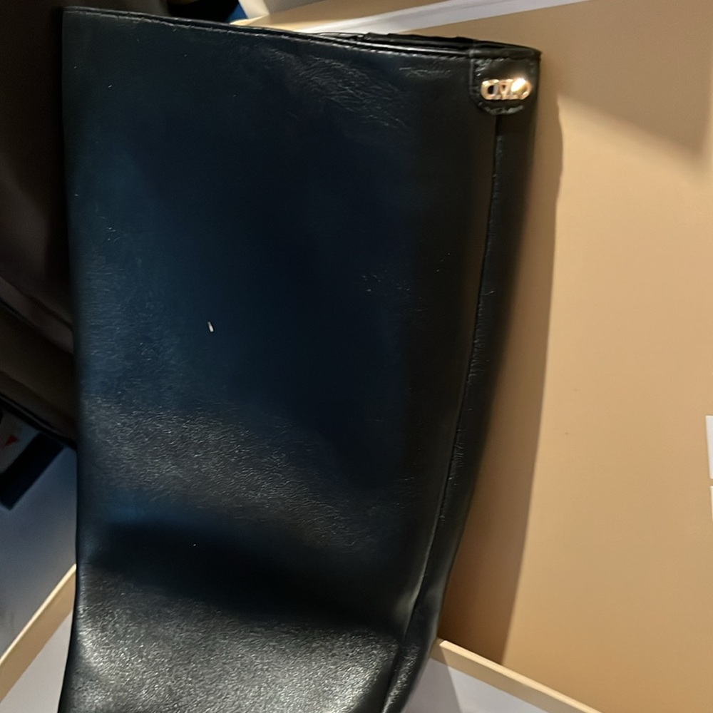 Michael Kors black leather boot - Picture 3 of 4